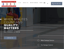 Tablet Screenshot of floodspecialists.com